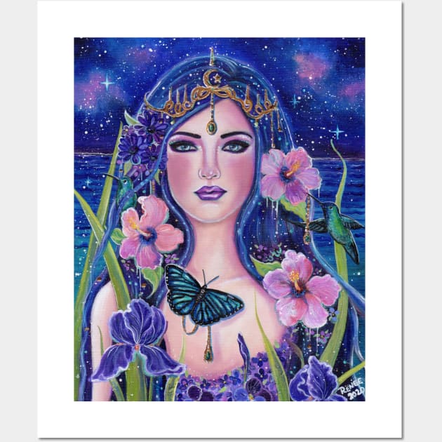 Gaia goddess art by Renee L.Lavoie Wall Art by ReneeLLavoie